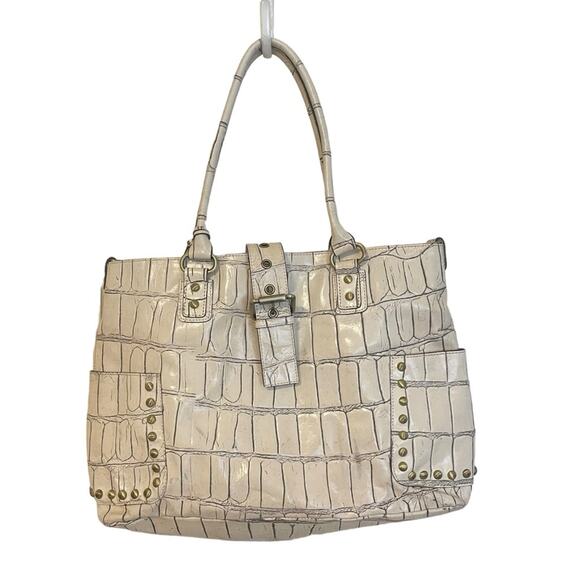 Lifestyle by Sharif Original 1827 Ivory Shoulder Bag Purse‎ - Picture 1 of 8
